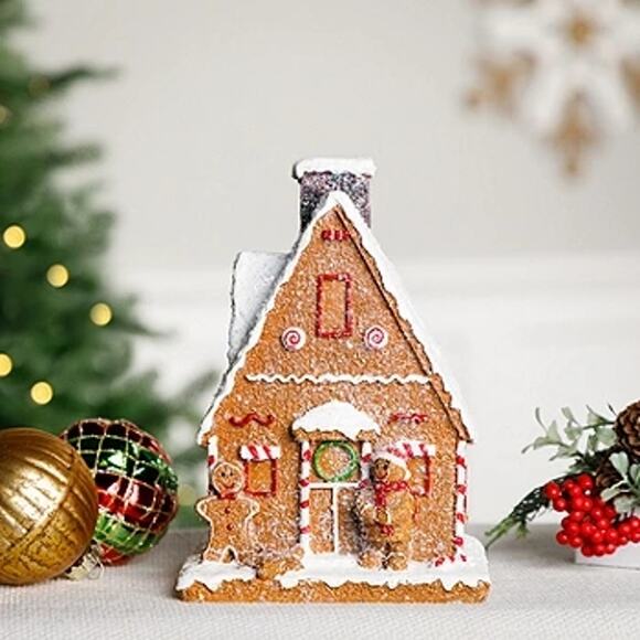 Northlight 8" Gingerbread House Christmas Tabletop Decor - Picture 1 of 9